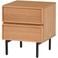 WOOOD WOOOD Tours Ladekast/ Nachtkastje 2 Lades Melamine/ MDF - Zand