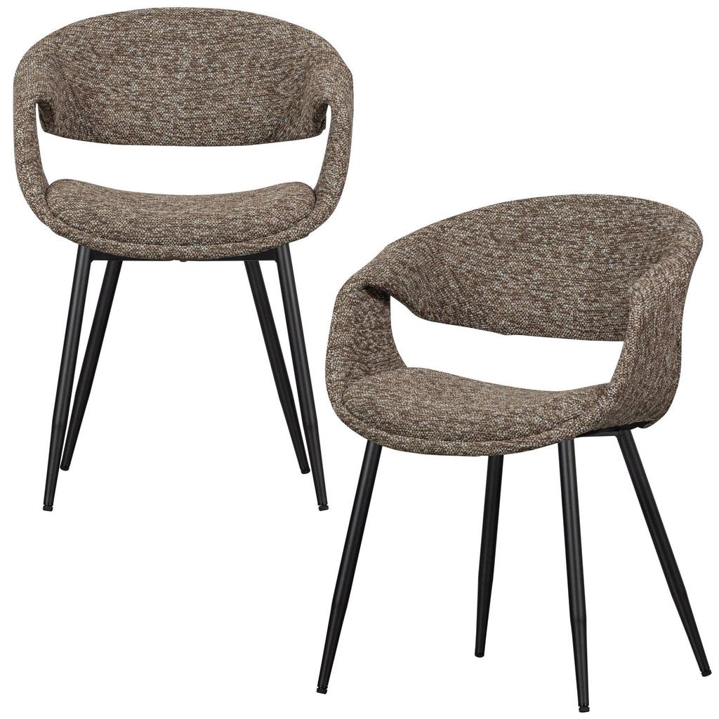WOOOD eetkamerstoel Yossi (set van 2)