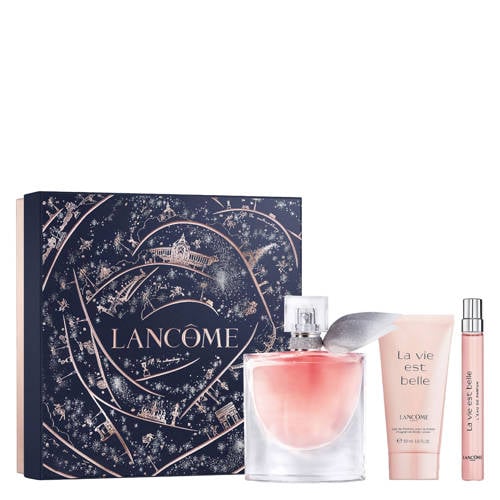 Lancôme La Vie Est Belle Geschenkset – Holiday Limited Edition 50 ml + 10 ml + 50 ml Body Lotion afbeelding