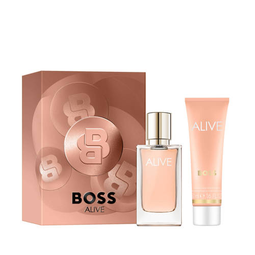 BOSS ALIVE geschenkset - eau de parfum 30 ml + bodylotion 50 ml afbeelding
