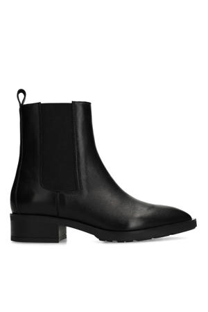 leren chelsea boots zwart