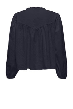 top donkerblauw