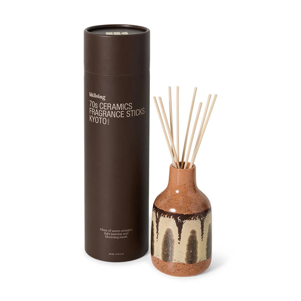 HKLIVING geurstokjes 70'ceramics - Kyoto - 200 ml