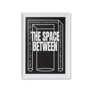 wanddecoratie Between space (87x118 cm)
