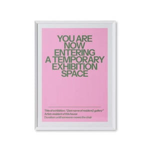 wanddecoratie Home gallery (87x118 cm)
