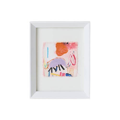 HKLIVING schilderij Scribbles (29x37 cm) afbeelding