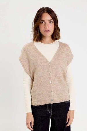gilet beige