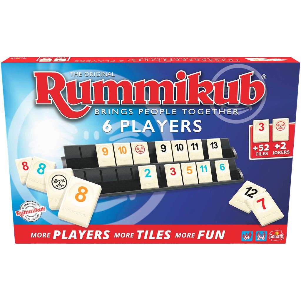 Goliath Rummikub The Original 6 Player