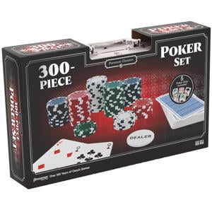 300pc Poker Chip Set - Tin Case
