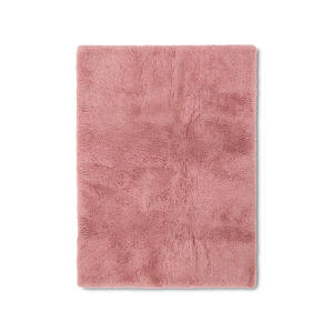 vloerkleed wol fluffy roze (240x150 cm)