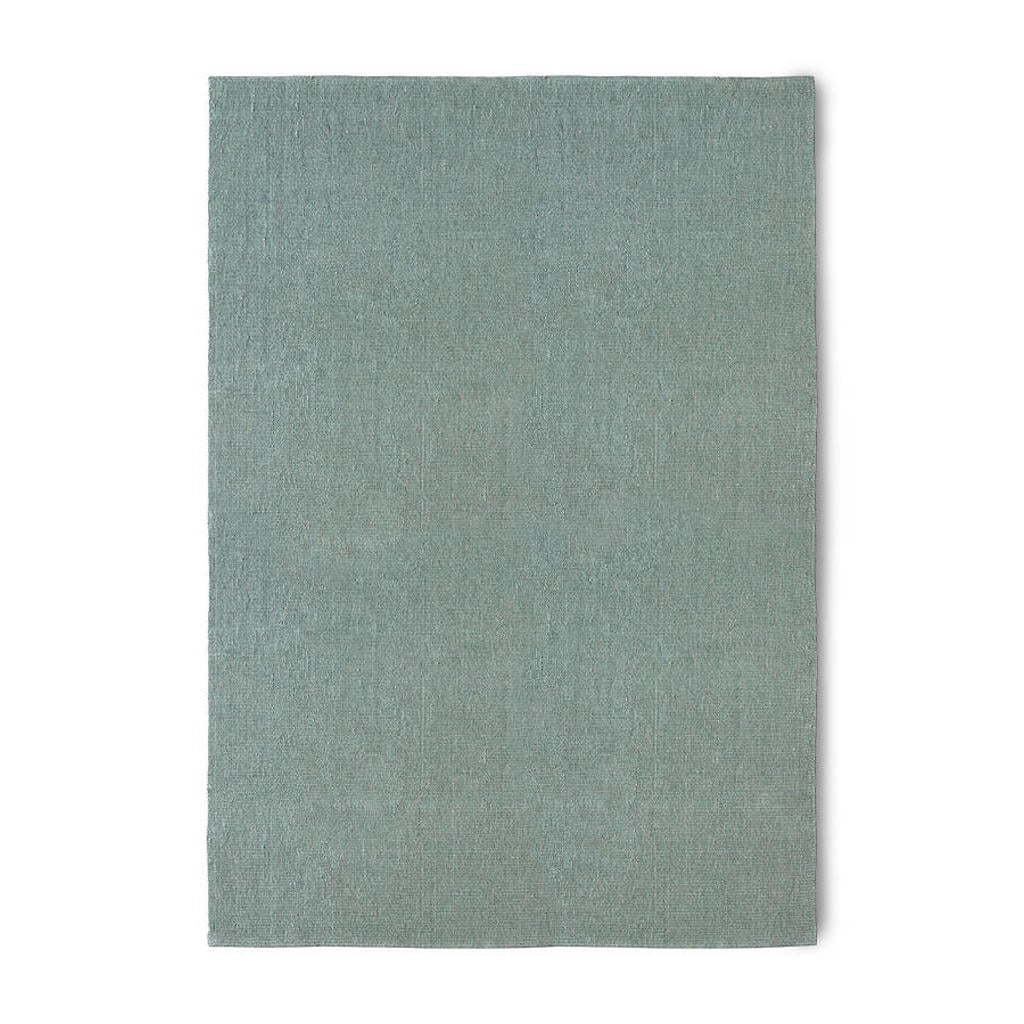 HKLIVING vloerkleed jute petrol (340x240 cm)
