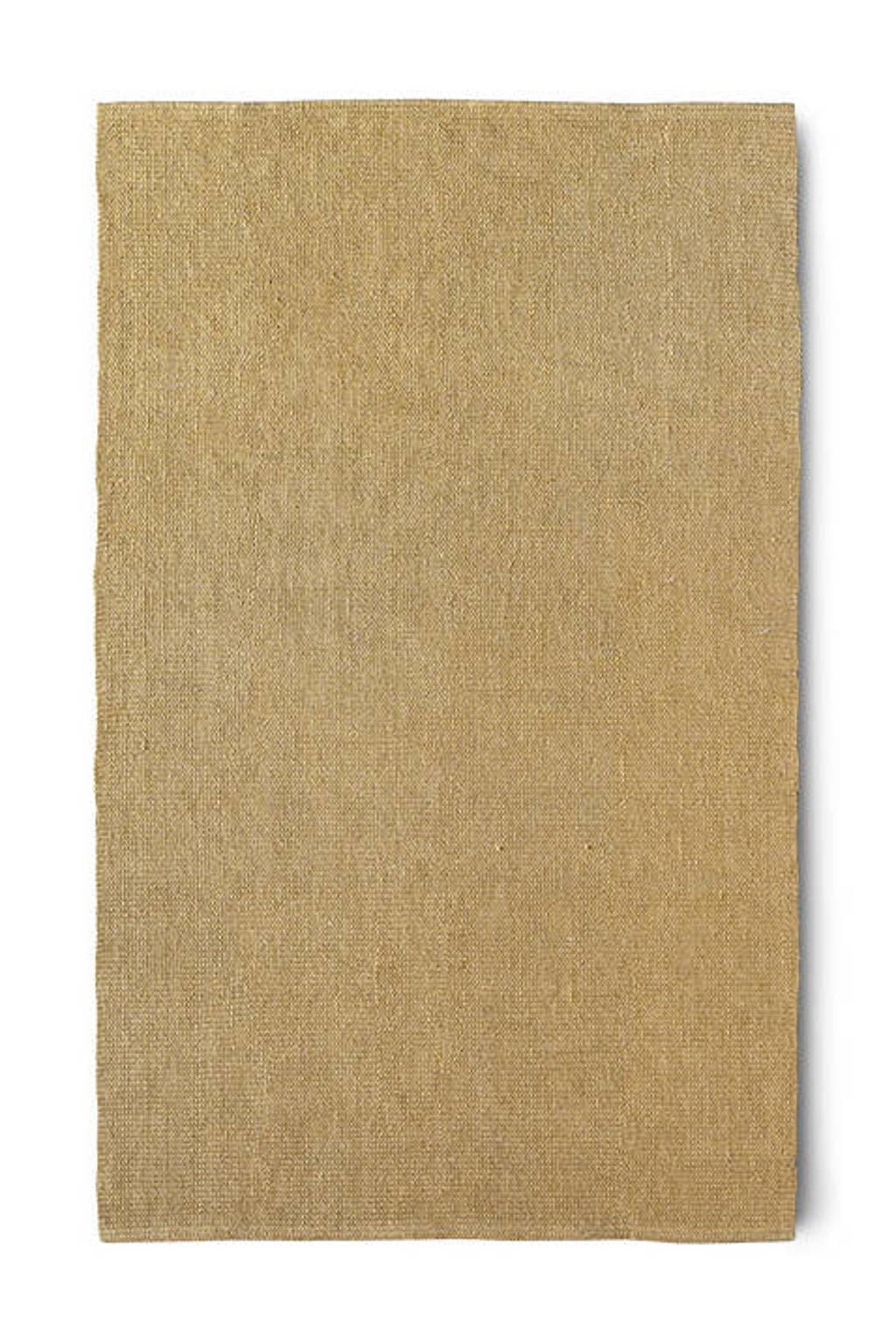 HKLIVING vloerkleed jute mosterd(240x150 cm)