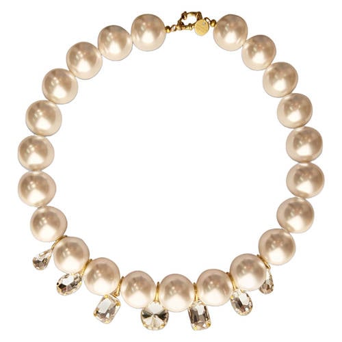 HARPER & YVE ketting Pearl ecru afbeelding