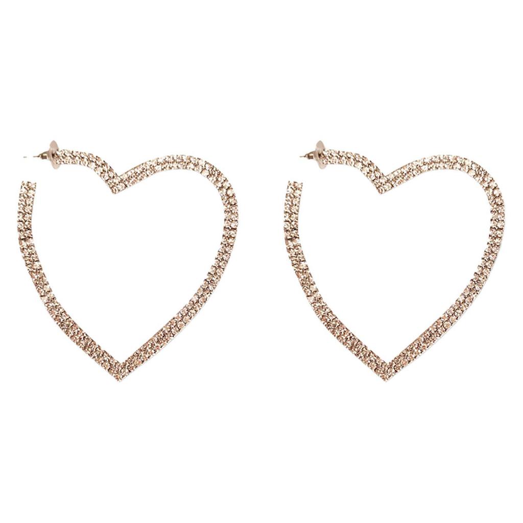 HARPER & YVE oorbellen Love zilverkleurig