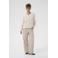 Cream gebreid vest ecru met parels
