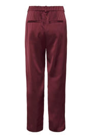 thumbnail: Cream regular high waist broek