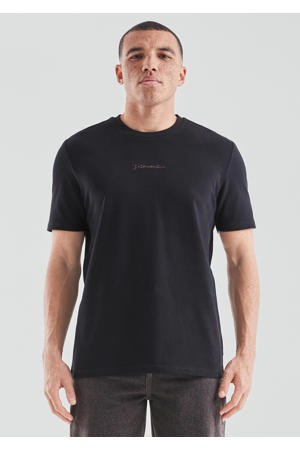 s.Oliver regular fit T-shirt met backprint wit