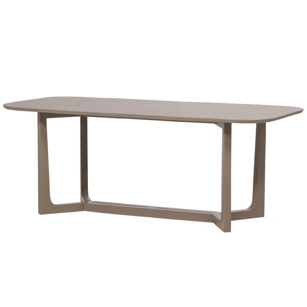 WOOOD WOOOD Ferion Eettafel - Mango Hout - Mud - 76x180x90
