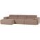 WOOOD hoekbank links Novi - taupe