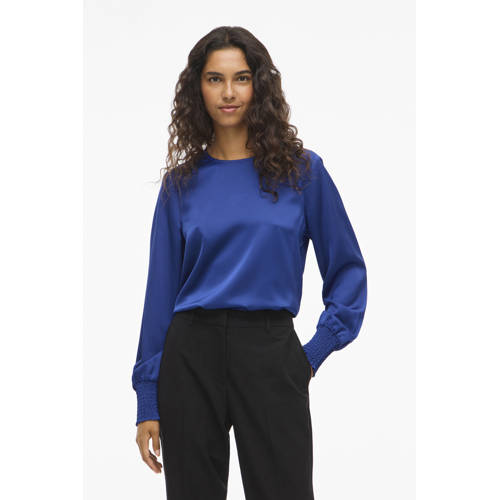 VILA top blauw afbeelding