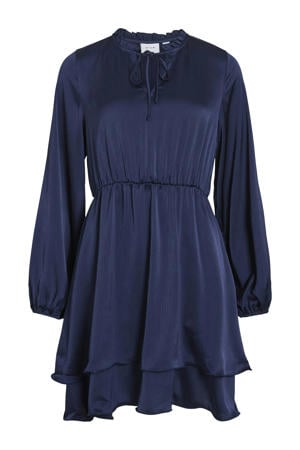 korte jurk donkerblauw
