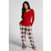 Hunkemöller pyjamatop rood