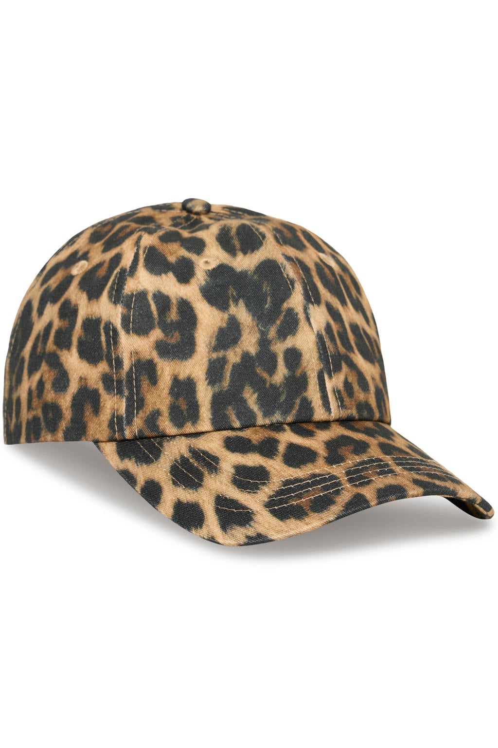 ICHI pet IAAVA met panterprint bruin