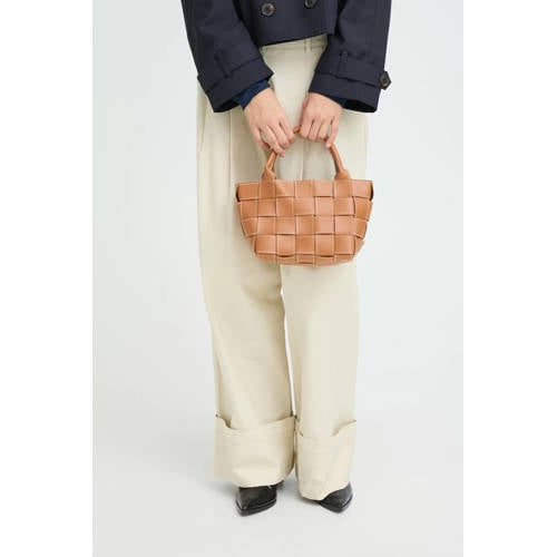 ICHI mini handtas IAANABELL cognac afbeelding