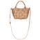 ICHI mini handtas IAANABELL cognac