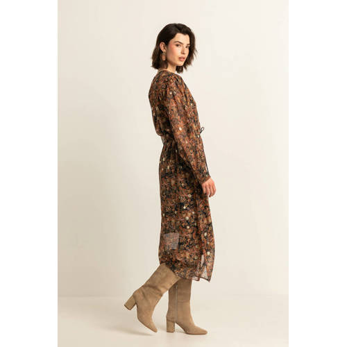 Expresso midi jurk bruin afbeelding