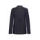 Claudia Sträter travelstof regular blazer donkerblauw