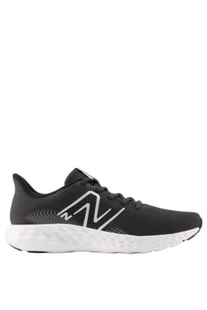hardloopschoenen zwart/zilver