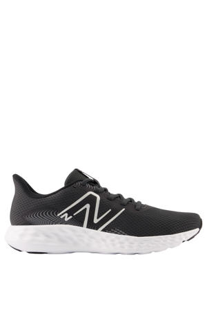 hardloopschoenen zwart/zilver