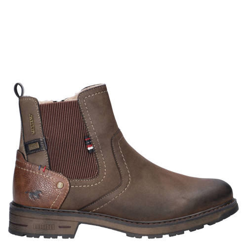 Mustang enkelboots bruin afbeelding