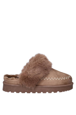pantoffels bruin