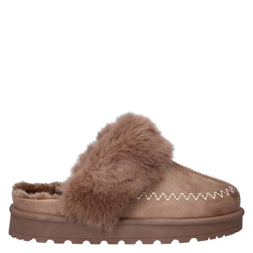 Nelson Home pantoffels bruin afbeelding