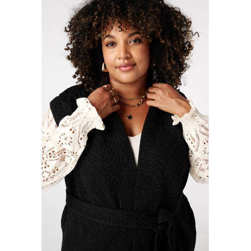 MS Mode gilet zwart afbeelding