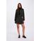 Morgan geruite mini rok met glitter zwart