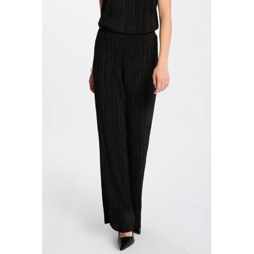 Morgan high waist broek zwart afbeelding