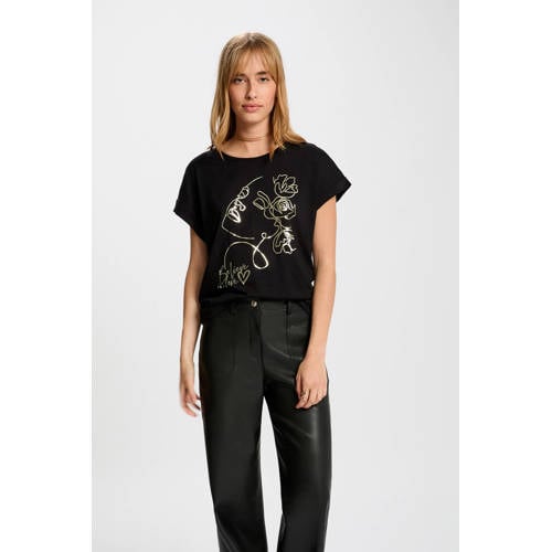 Morgan T-shirt zwart afbeelding