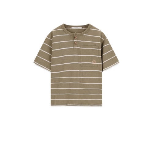 Sissy-Boy gestreepte T-shirt bruin afbeelding