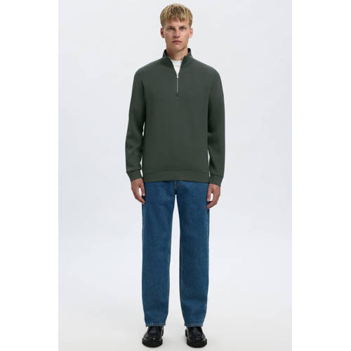 SELECTED HOMME sweater groen afbeelding