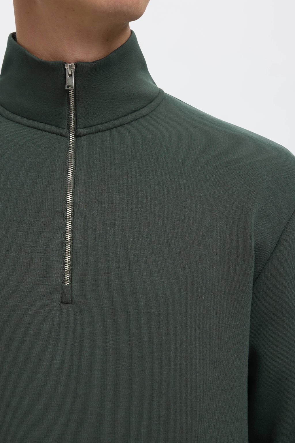 Selected sweater groen