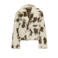 ONLY faux fur jas ecru