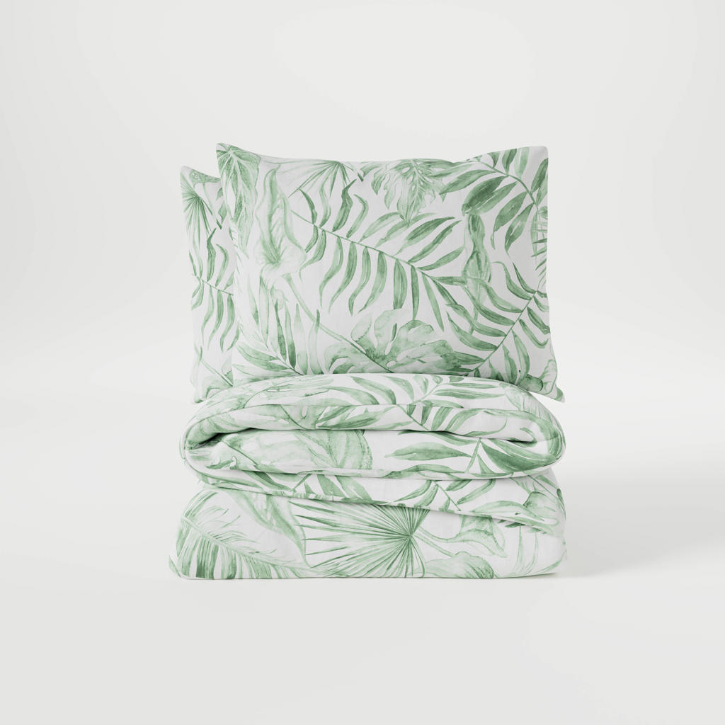W katoen-polyester dekbedovertrek lits-jumeaux (240x220 cm)