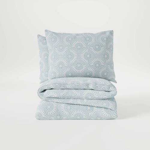 W katoen-polyester dekbedovertrek 2-persoons (200x220 cm) afbeelding