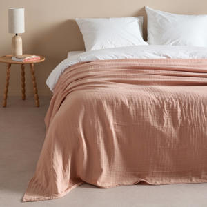 sprei / zomerdekbed mousseline (160x250 cm)