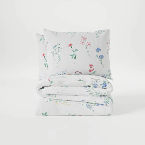 W katoen-polyester dekbedovertrek lits-jumeaux (240x220 cm) afbeelding