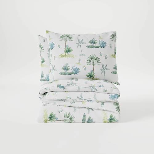 W katoen-polyester dekbedovertrek lits-jumeaux (240x220 cm) afbeelding
