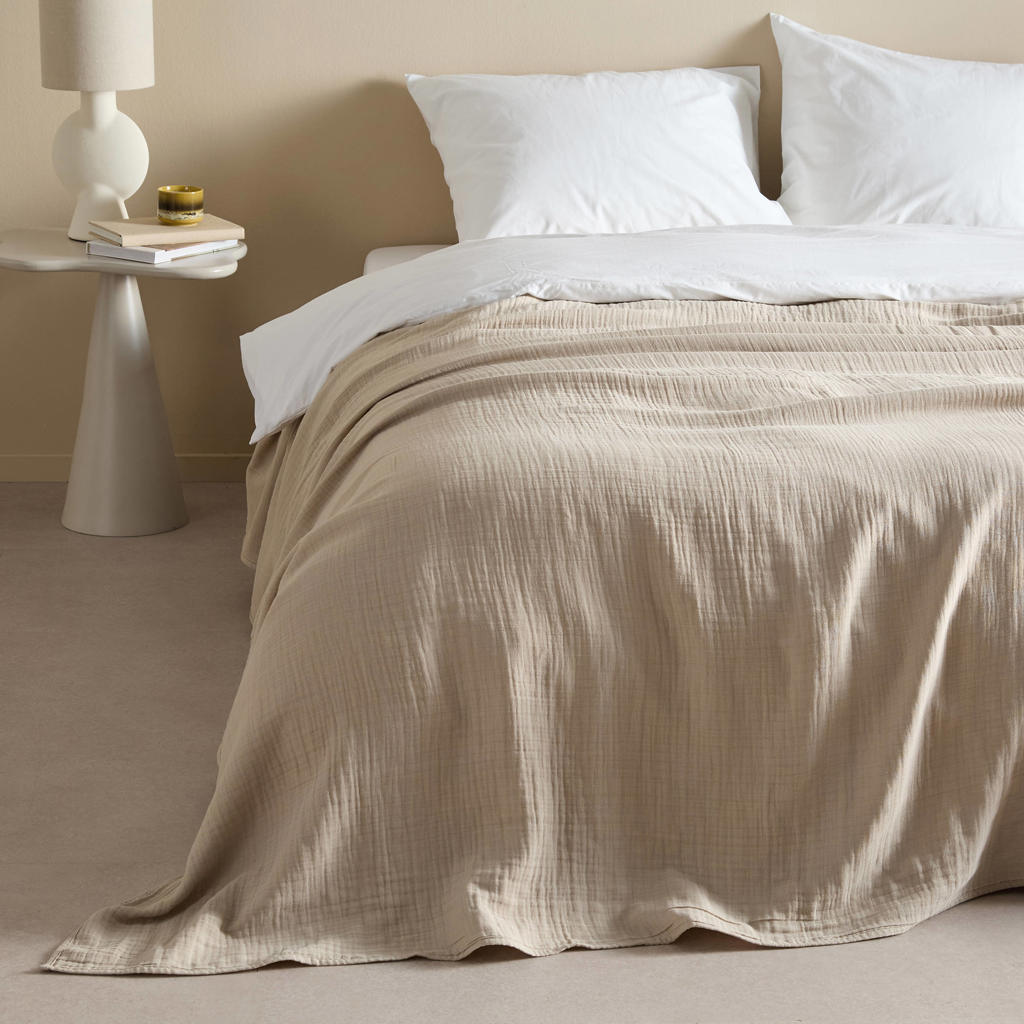NOUS Living sprei / zomerdekbed mousseline (160x250 cm)